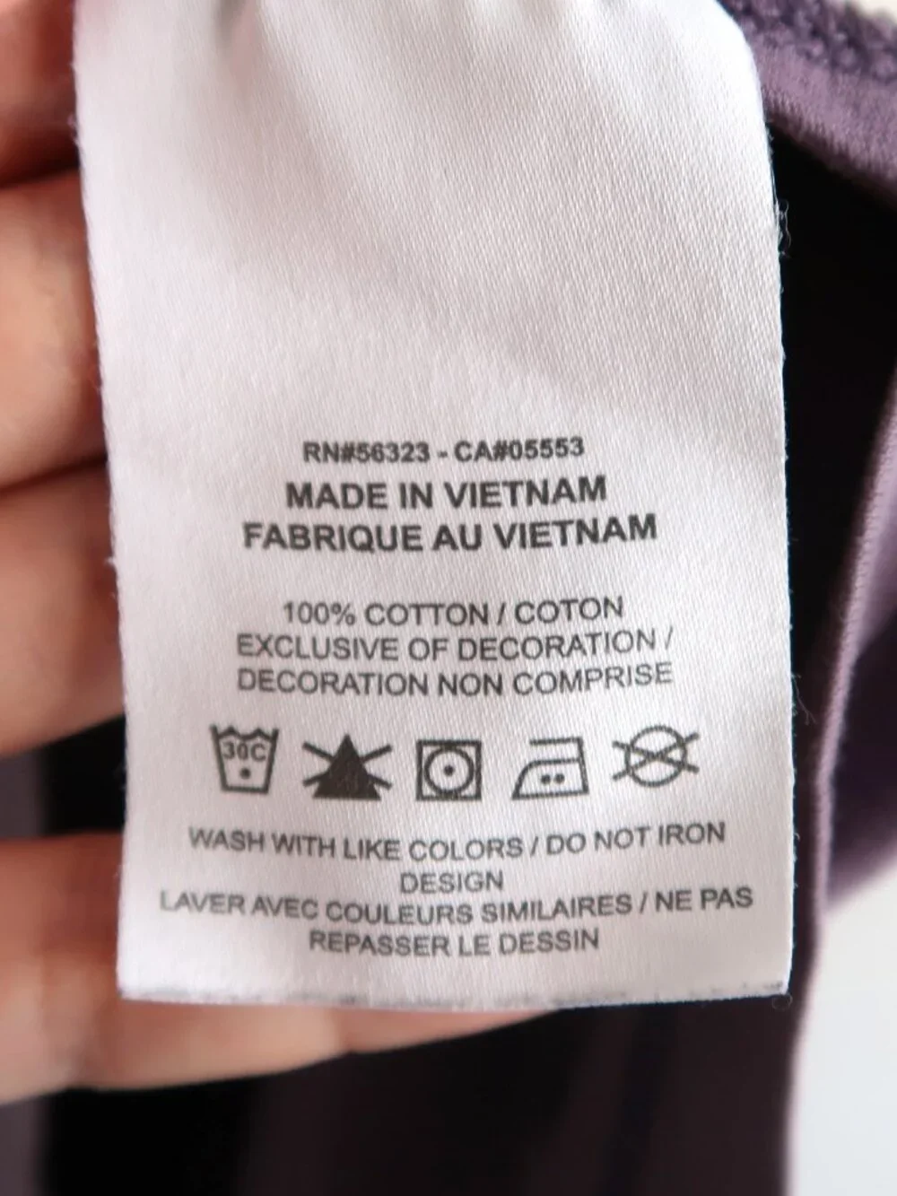 Youth Nike Purple Tee - Size Large